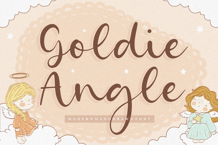 Goldie Angle字体 1