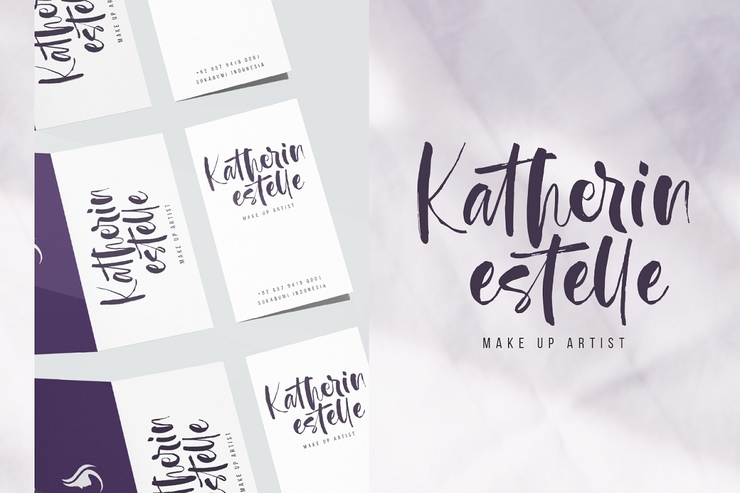 Agathe Ledden字体 5