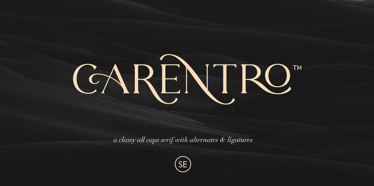 Carentro字体 2