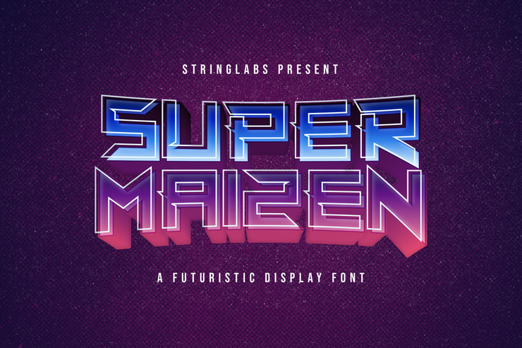 Super Maizen字体 2