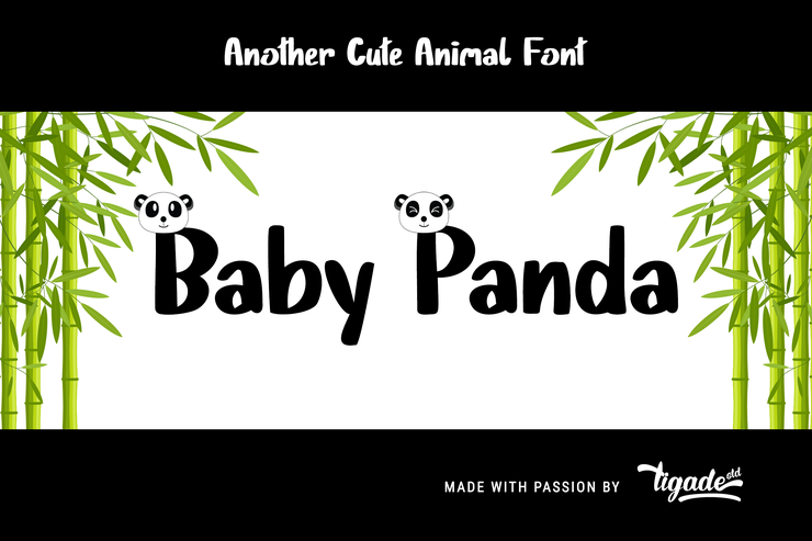 Baby Panda字体 2