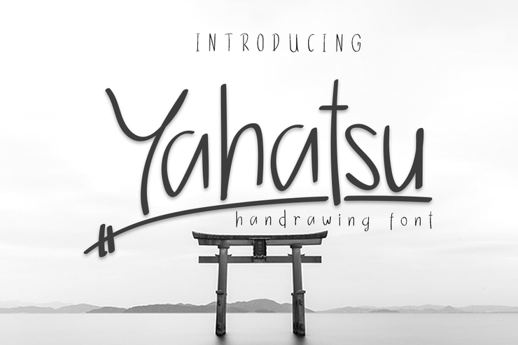 Yahatsu Pu字体 2