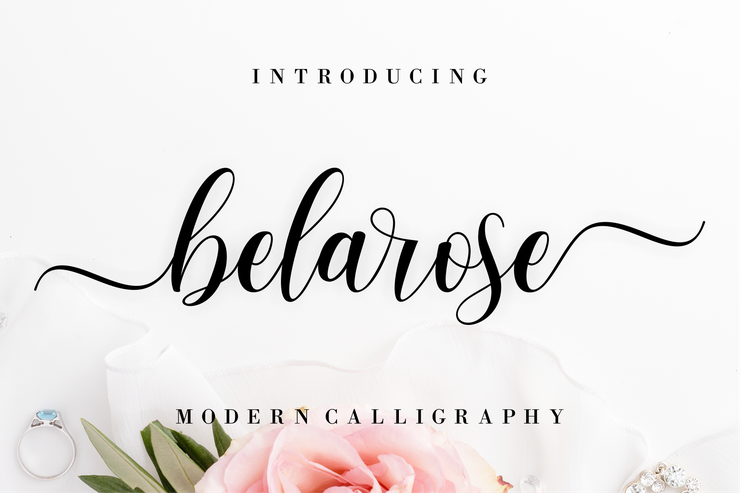 Belarose字体 1