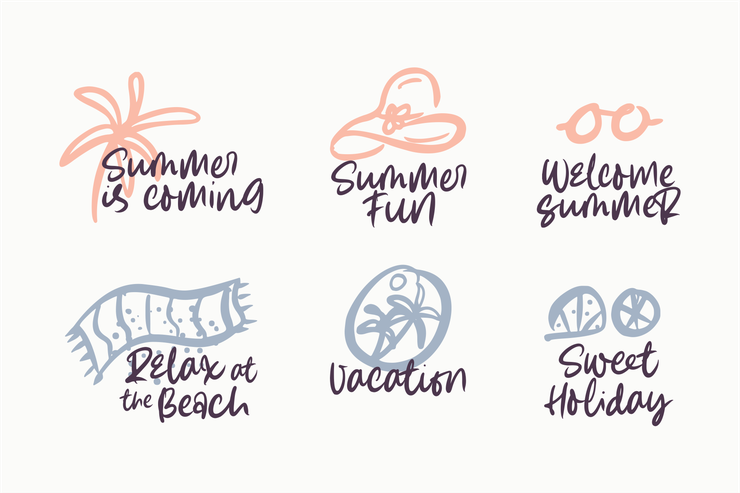 Summer Lovers字体 3