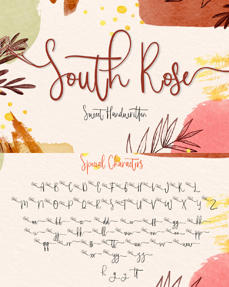 South Rose字体 1