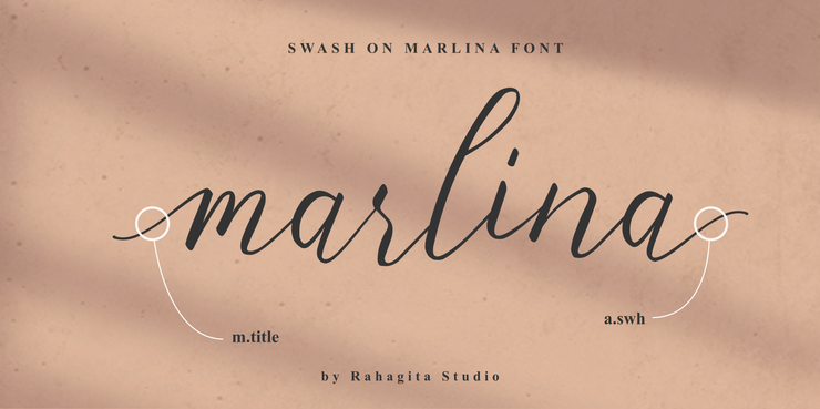 marlina字体 4