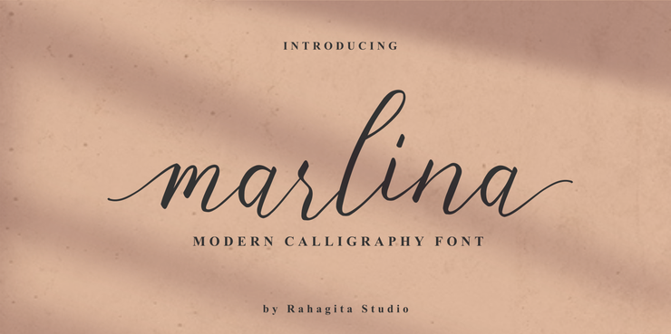 marlina字体 5