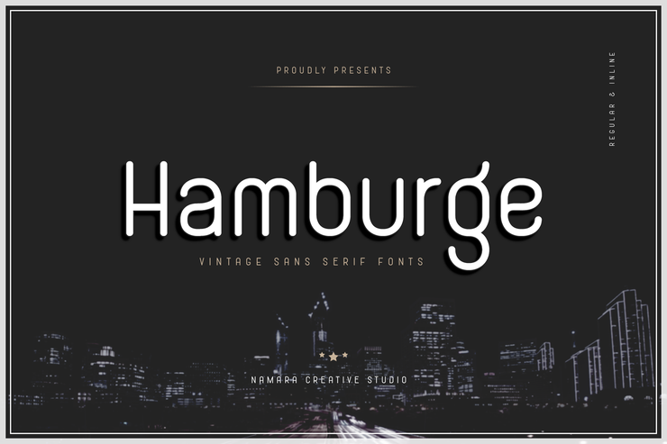 Hamburge字体 1