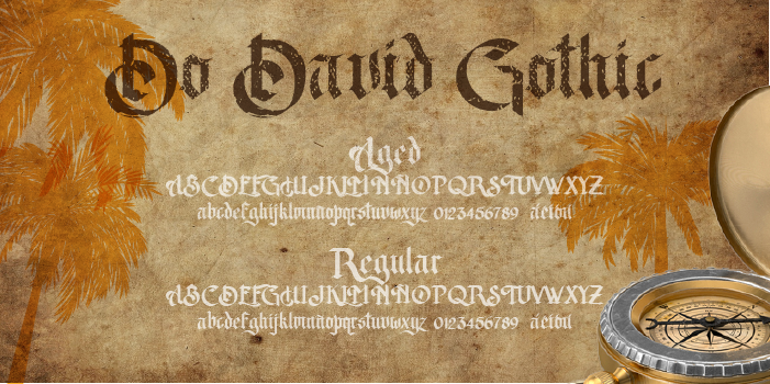 DO David Gothic字体 1