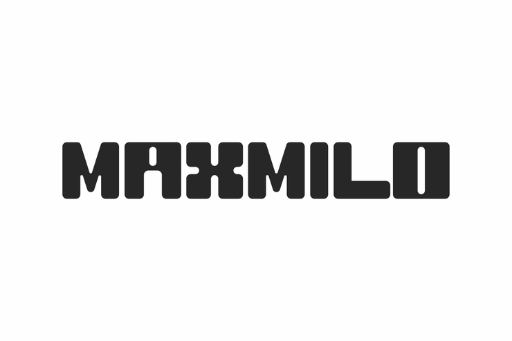 Maxmilo字体 1