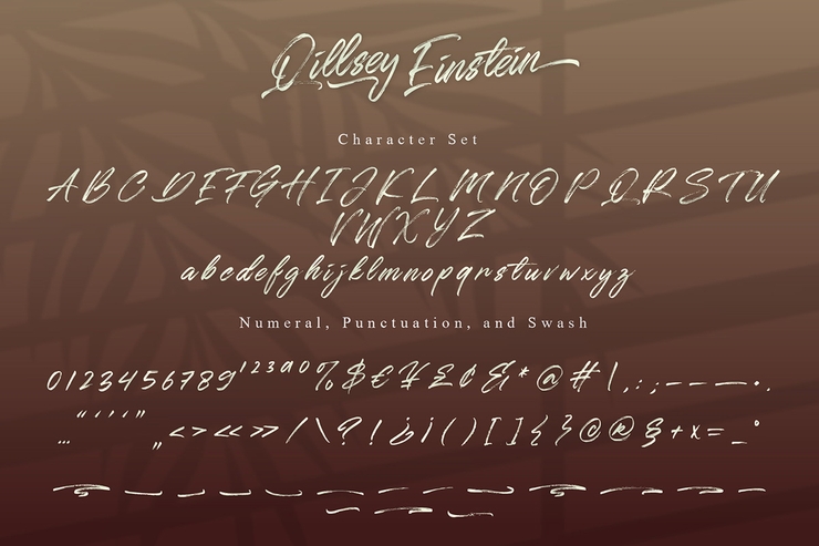 Qillsey Einstein字体 1