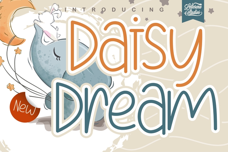 Daisy Dream字体 3