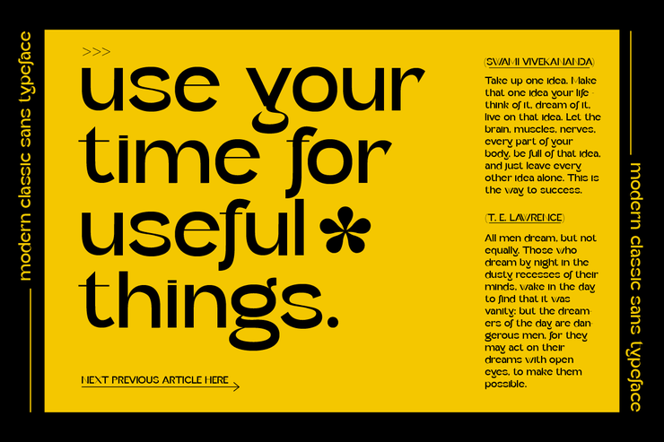 Geffroge Authentic字体 2