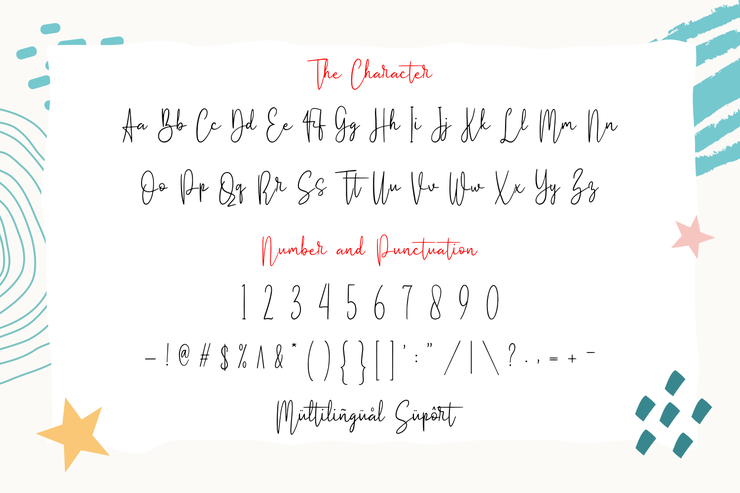 Bantublesh字体 2