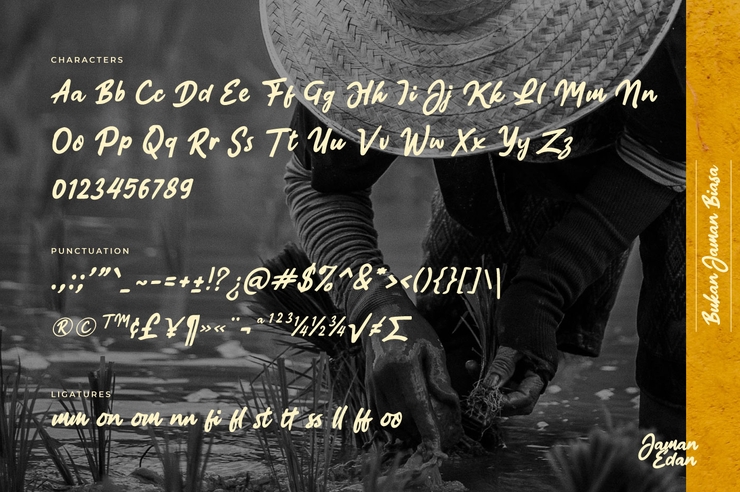 Jaman Edan字体 1