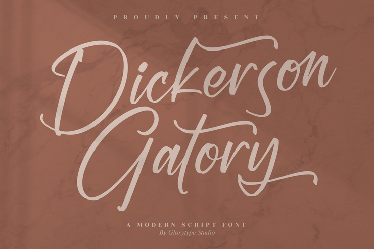 Dickerson Gatory字体 1