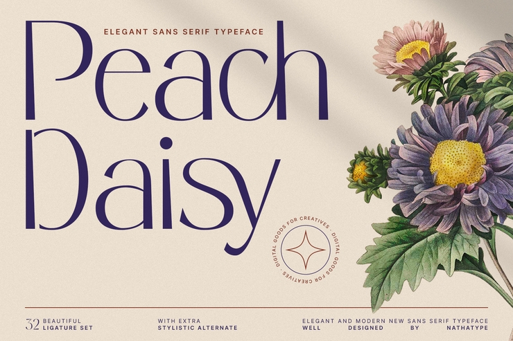 Peach Daisy字体 2