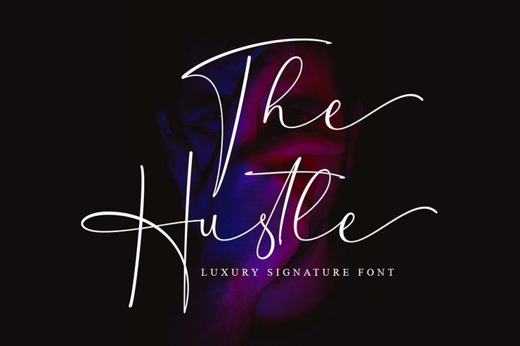 The Hustle字体 7