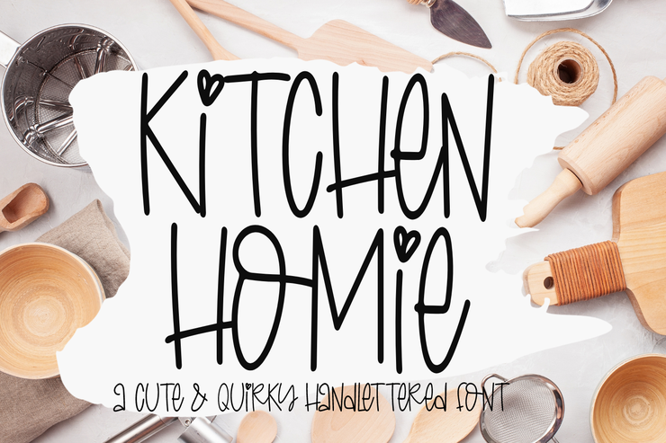 Kitchen Homie字体 6