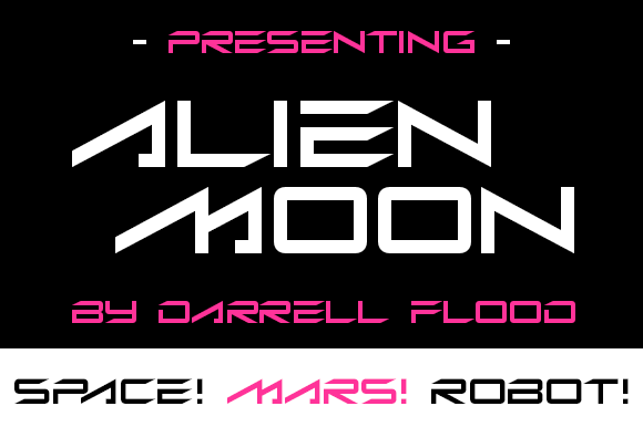 Alien Moon字体 1