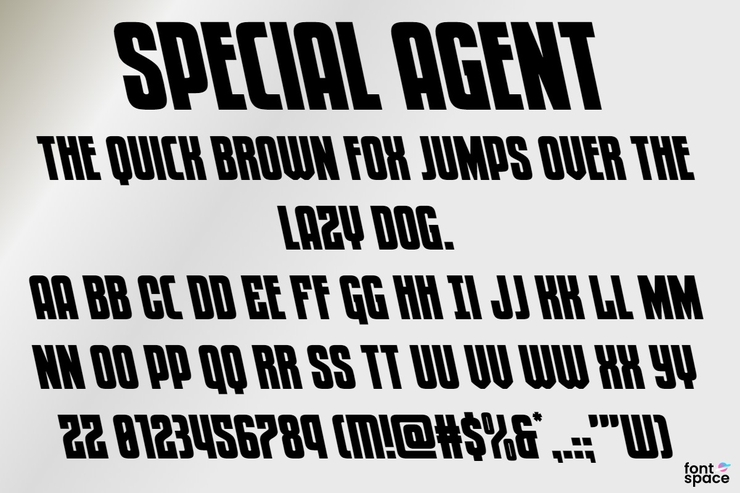 Special Agent字体 1