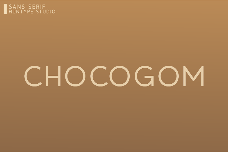 Chocogom字体 1