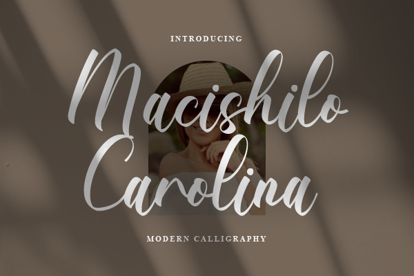 Macishilo Carolina字体 2
