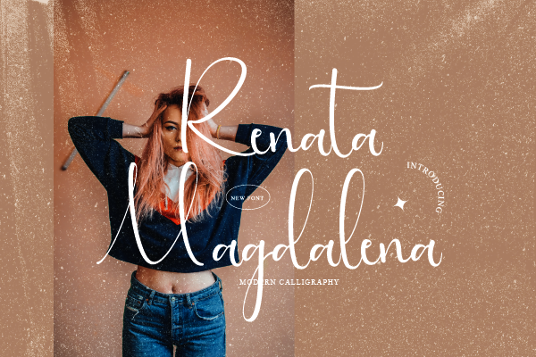 Renata Magdalena字体 3