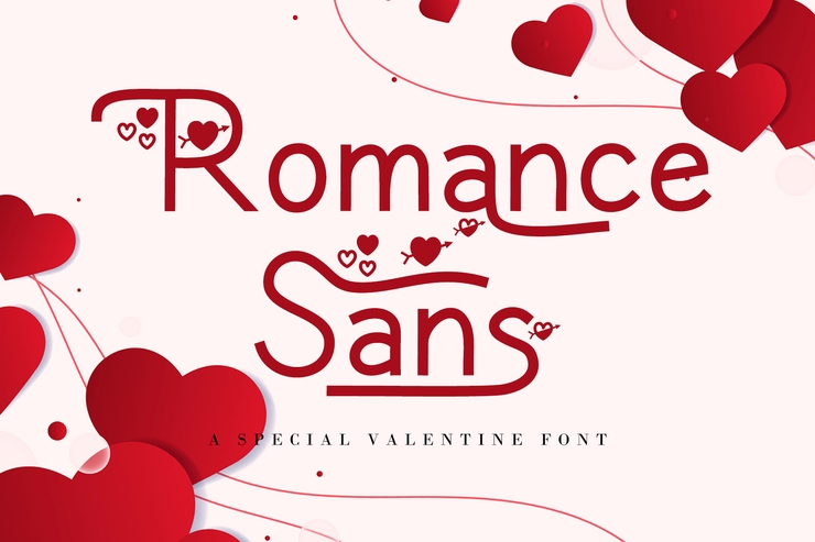 Romance Sans字体 3