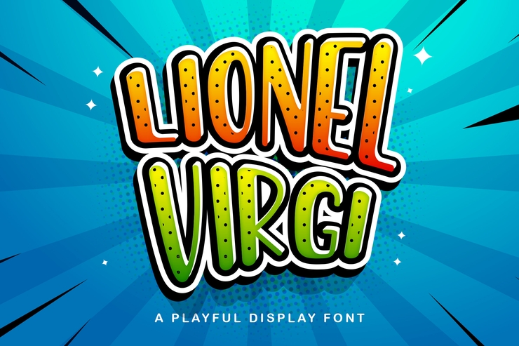 LIONEL VIRGI字体 8