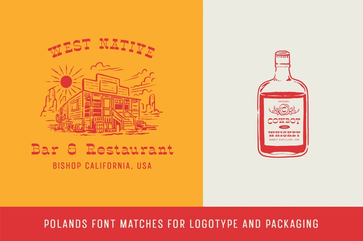 Polands字体 5