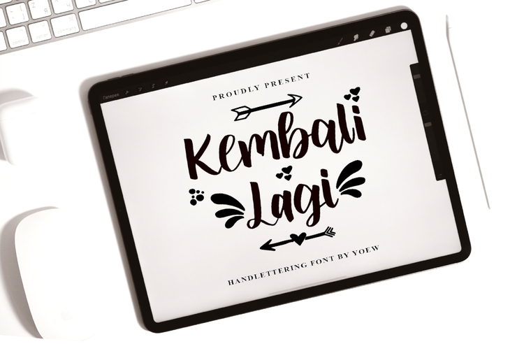 Kembali Lagi字体 1
