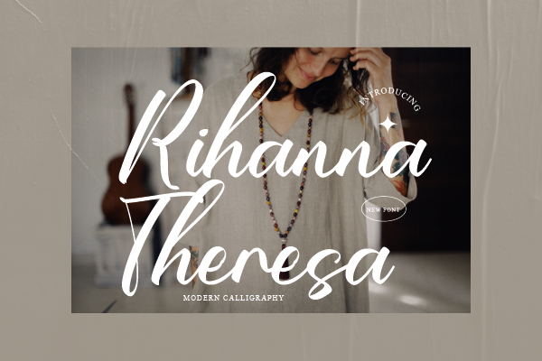 Rihanna Theresa字体 1