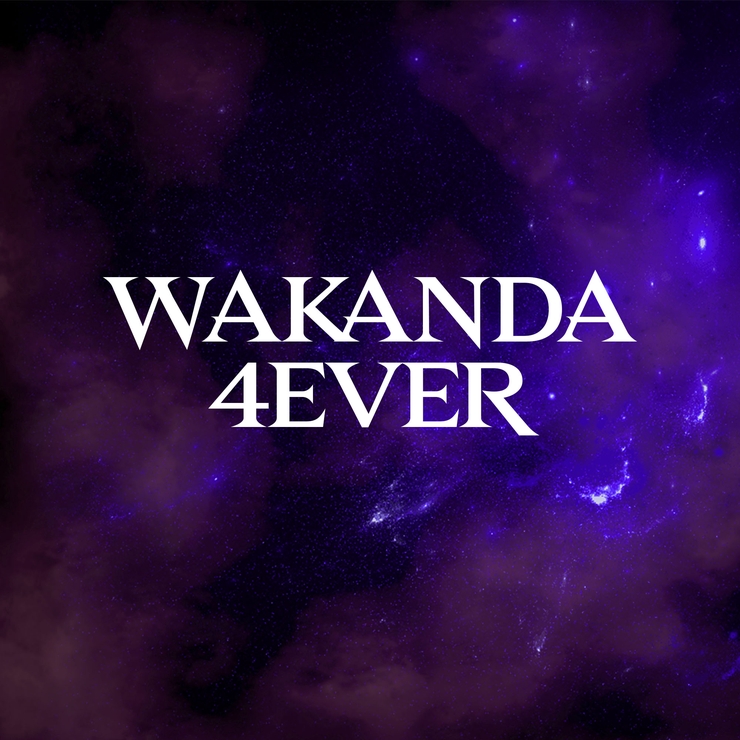 Wakanda 4 Ever字体 1