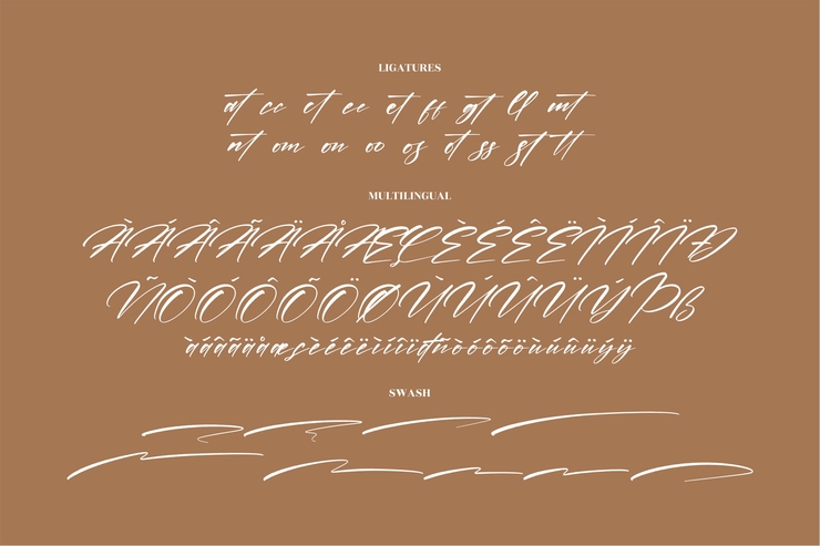 Andilante Gashina字体 5