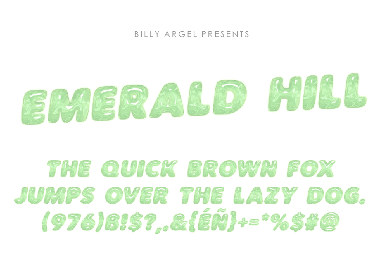 EMERALD HILL字体 1