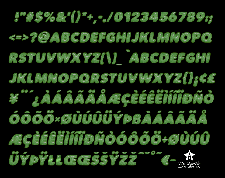 EMERALD HILL字体 2