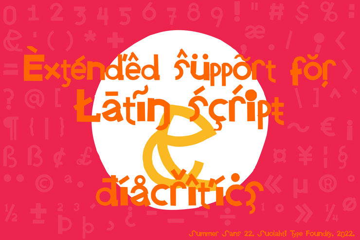 Summer Sans 22字体 4