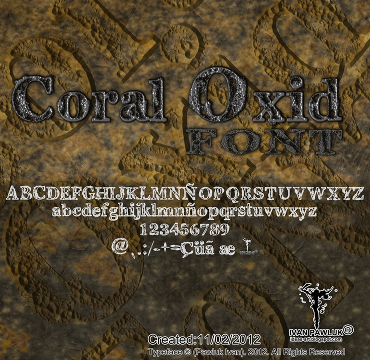 Coral Oxid字体 2