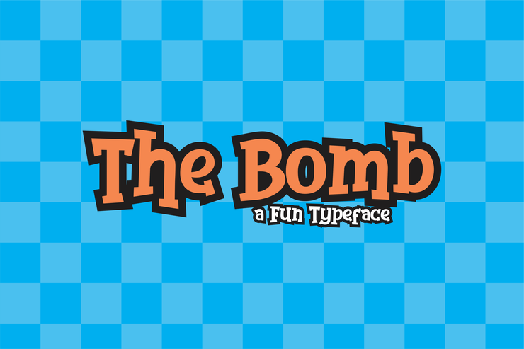 The Bomb字体 5