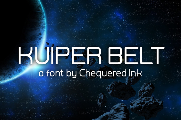 Kuiper Belt字体 1