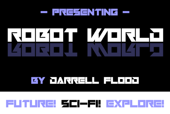 Robot World字体 2