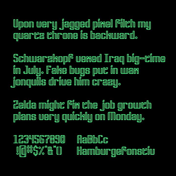 Junglira字体 1