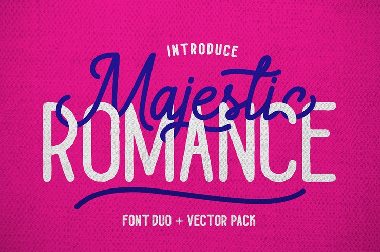 Majestic Romance字体 7
