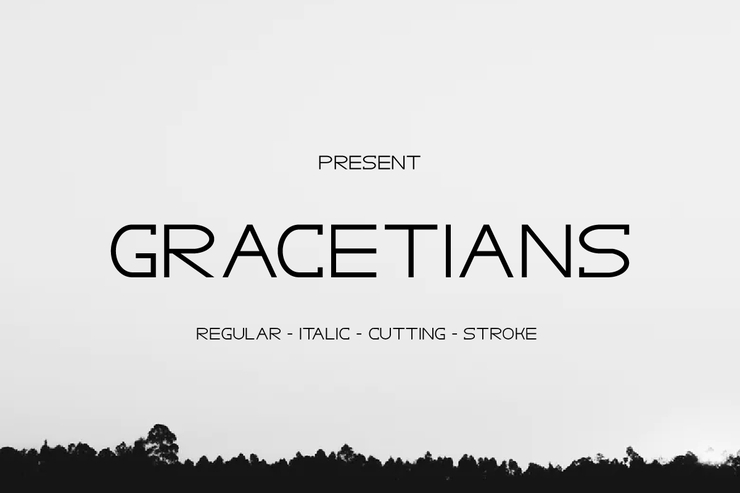 GRACETIANS字体 7