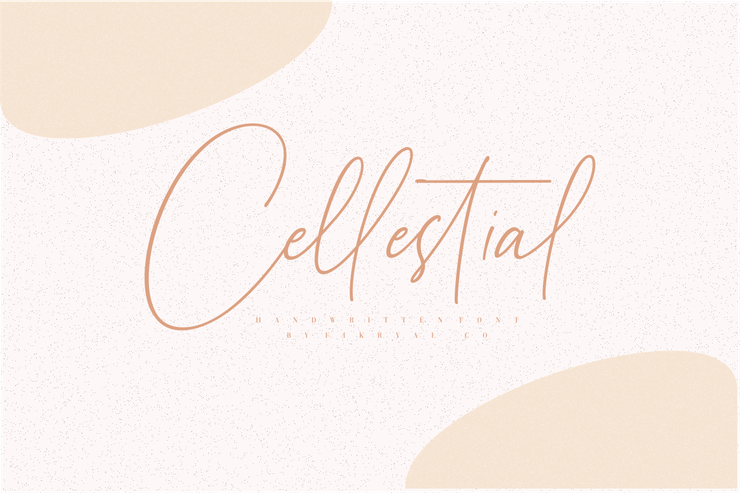 Cellestial字体 1