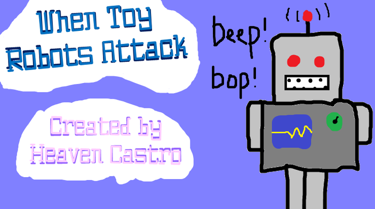 When Toy Robots Attack字体 1