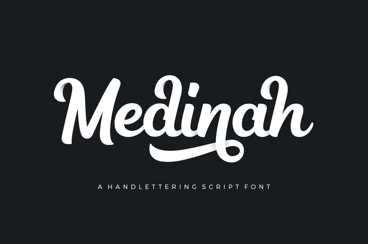 Medinah字体 1
