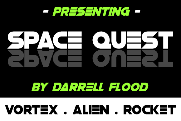 Space Quest字体 1