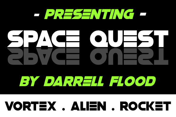 Space Quest字体 2